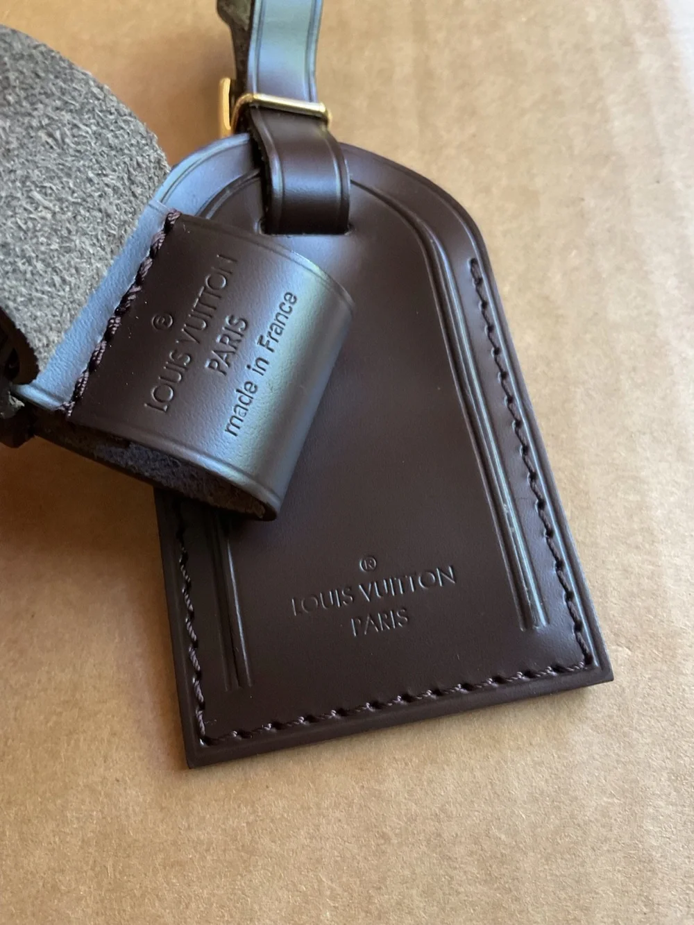 ✅LV PICK 1 set color, AUTHENTIC LEATHER TAG